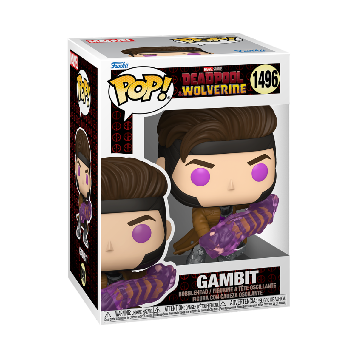 Funko POP! Marvel Deadpool & Wolverine #1496 Gambit