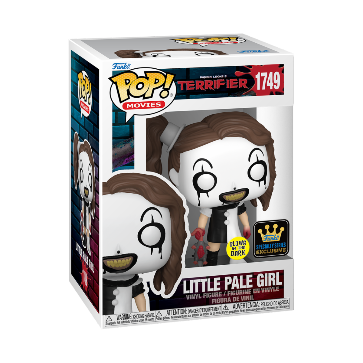 Funko POP! Terrifier #1749 Little Pale Girl GITD Exclusivo