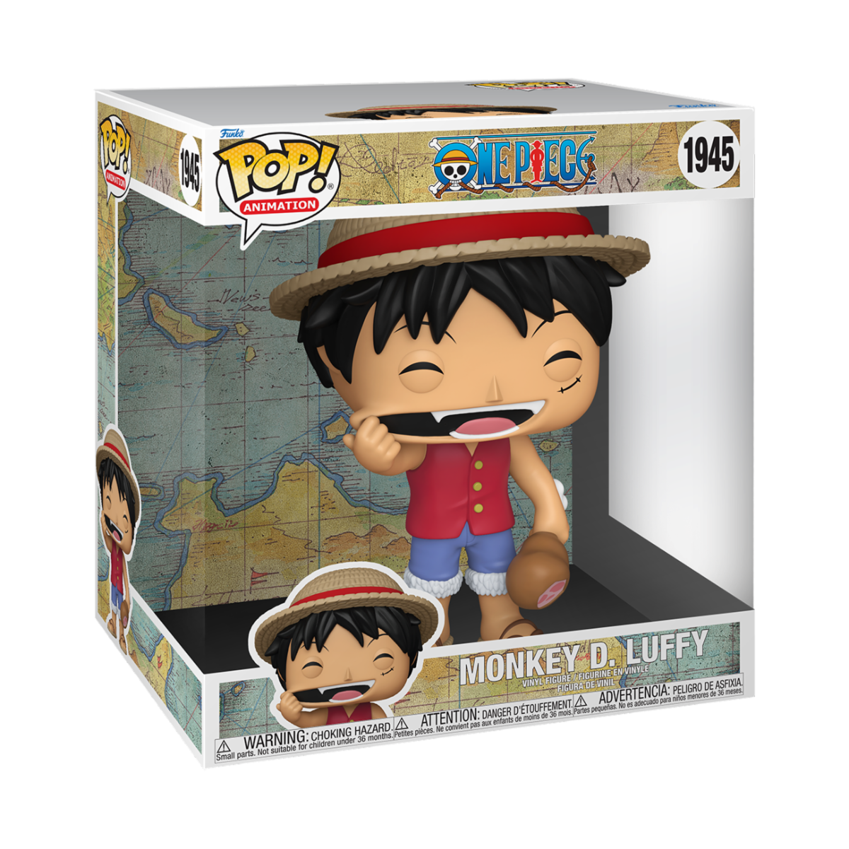 Funko POP! One Piece #1945 Monkey D. Luffy (Stretching) Jumbo