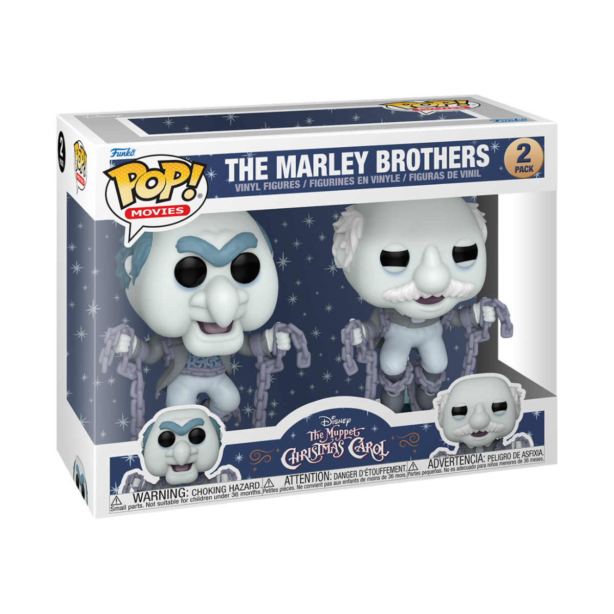 Funko POP! The Muppets Christmas Carol # The Marley Brothers