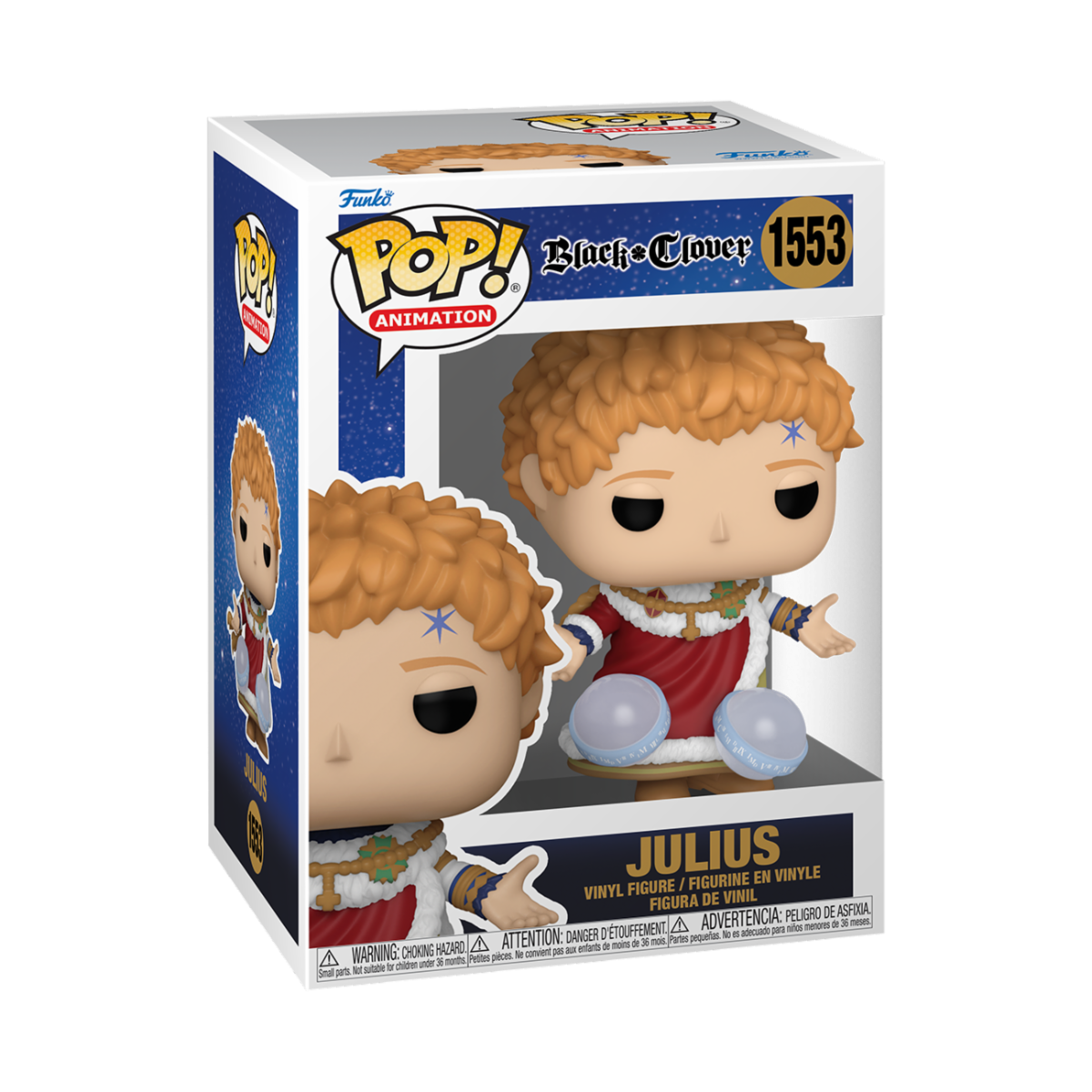 Black Clover POP! Animation Vinyl Figure Julius 9 cm