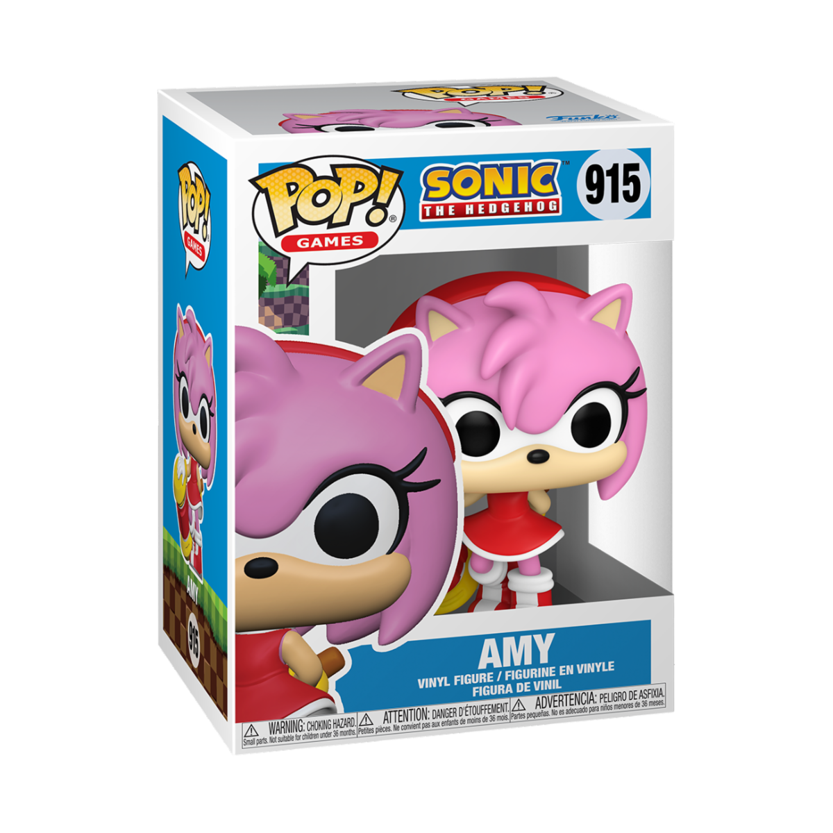 [PRÉ-RESERVA] Funko POP! Sonic The Hedgehog #915 Amy