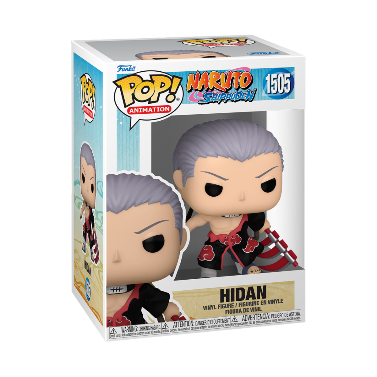 Naruto Pop! Animation Vinyl Figure Hidan w/CH 9 cm Assortment (6)
