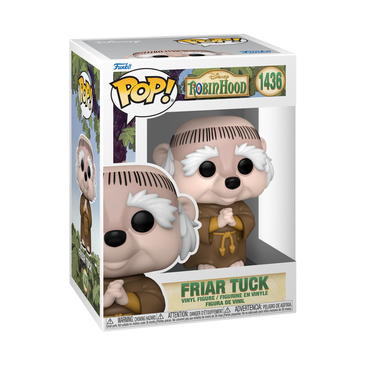 Funko POP! Disney Robin Hood #1436 Friar Tuck