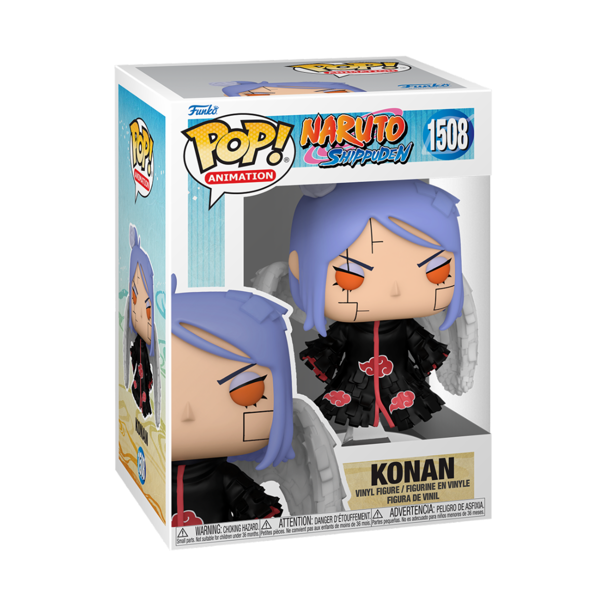 [PRÉ-RESERVA] Naruto Pop! Animation Vinyl Figure Konan 9 cm