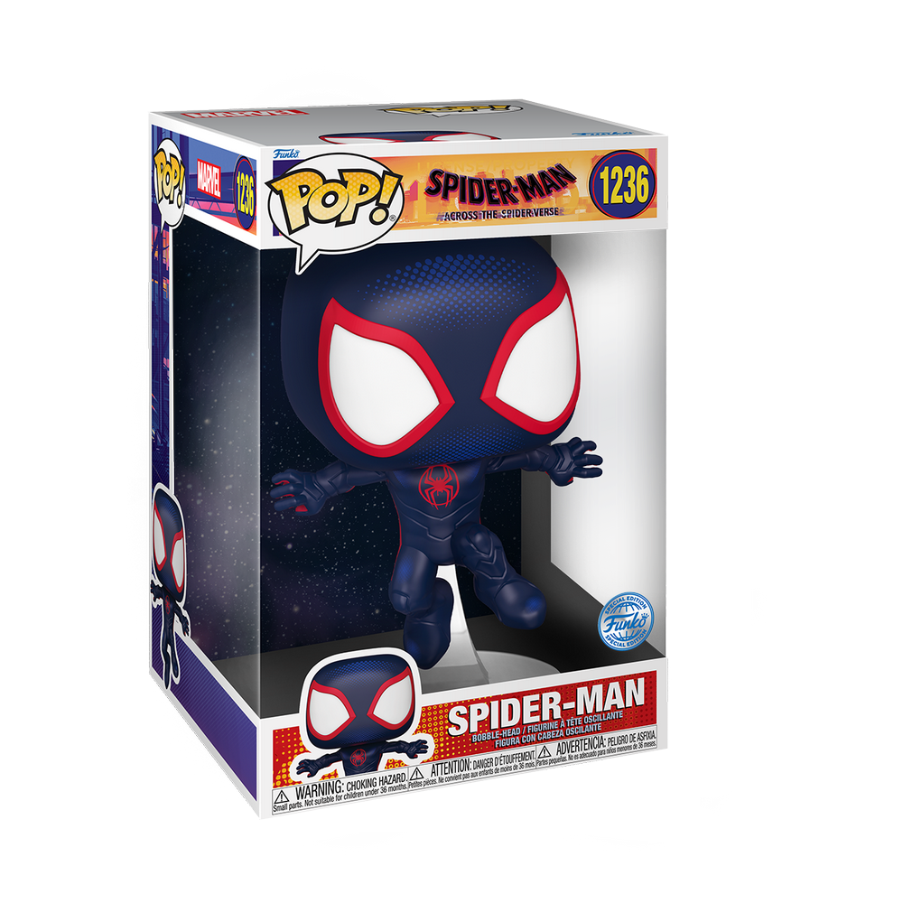Funko POP! Marvel Spider-Man Across the Spiderverse #1236 Spider-Man 10 inch Exclusivo