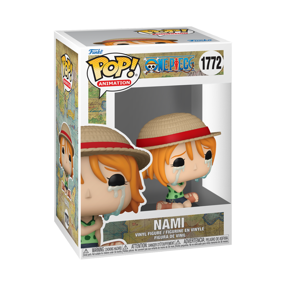 One Piece POP! Animation Vinyl Figures Nami (Refresh) 9 cm