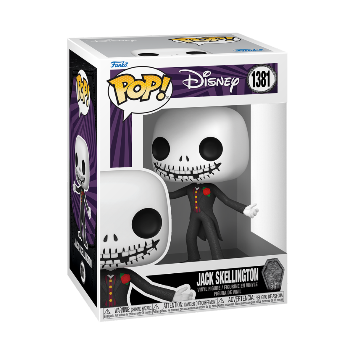 [PRÉ-RESERVA] Funko POP! Disney The Nightmare Before Christmas #1381 Jack Skellington