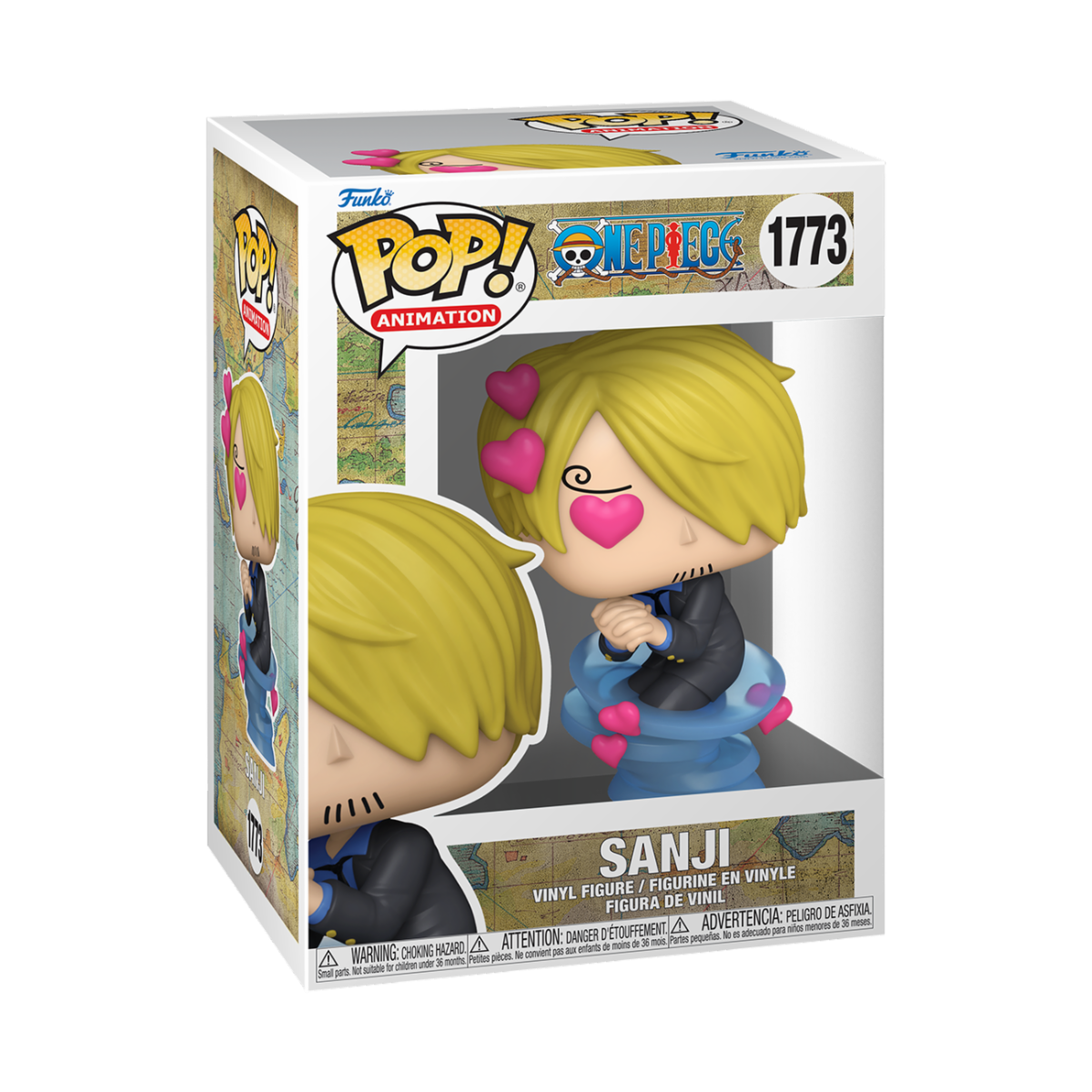 One Piece POP! Animation Vinyl Figures Sanji (Refresh) 9 cm