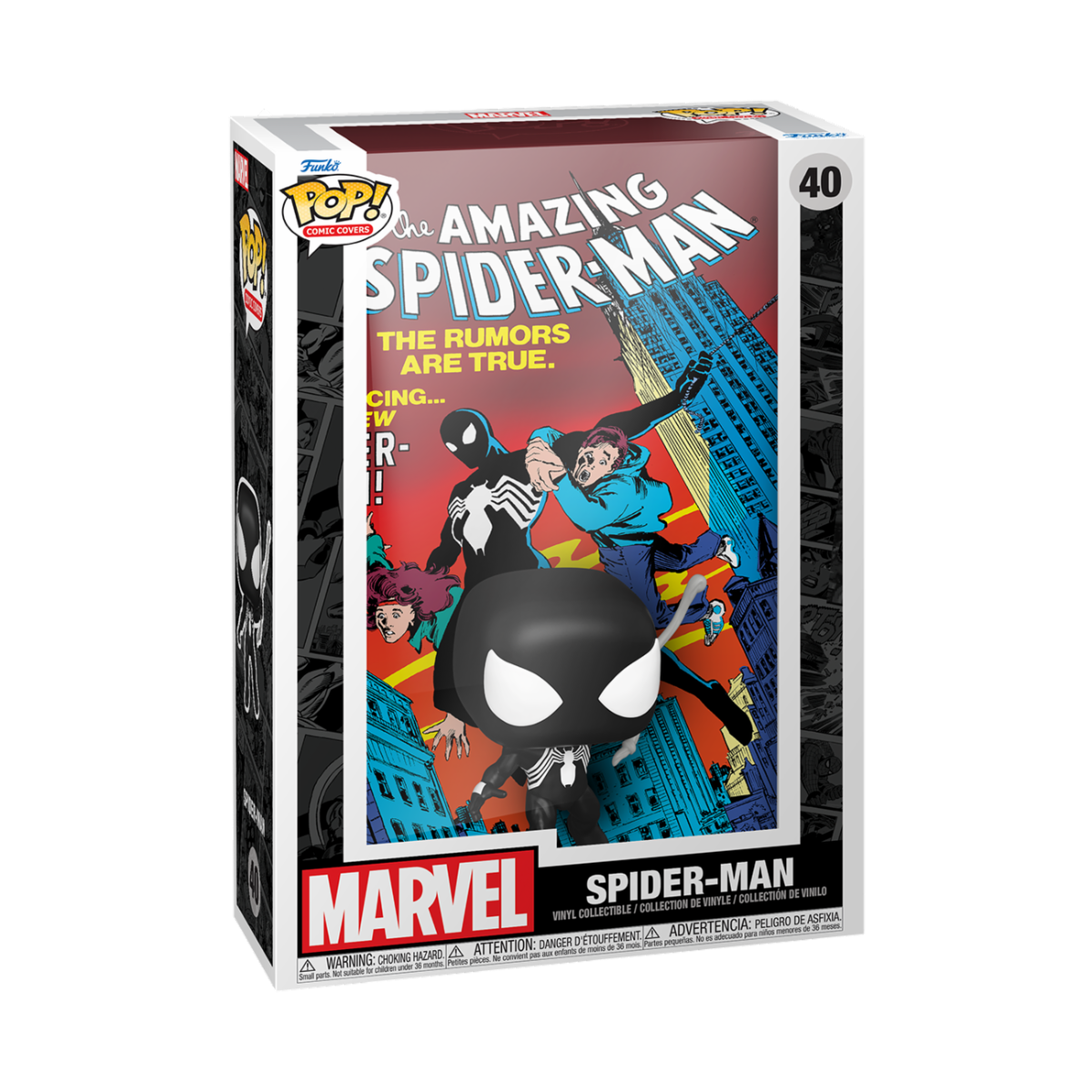 [PRÉ-RESERVA] Funko POP! Comic Cover Marvel #40 Amazing Spider-Man