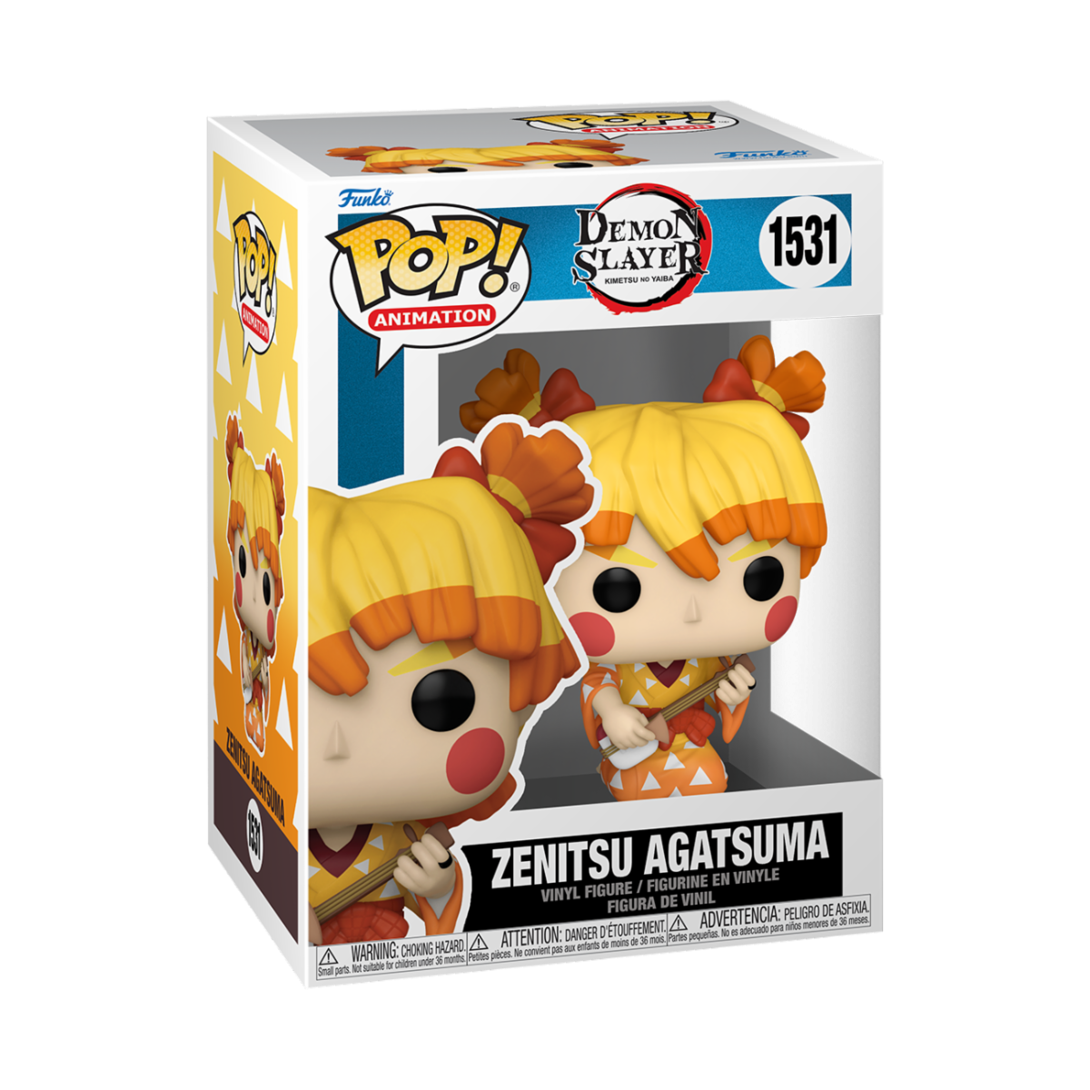 Demon Slayer: Kimetsu no Yaiba POP! Animation Figure Zenitsu(Kimono) 9 cm
