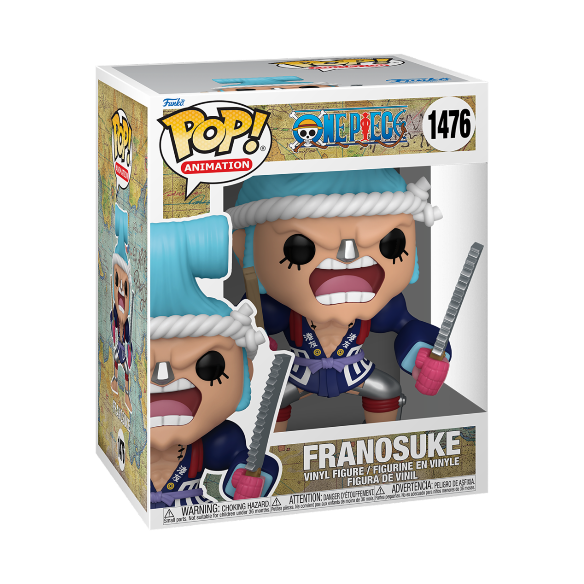 [PRÉ-RESERVA] One Piece Oversized POP! Vinyl Figure Franosuke (Wano) 15 cm