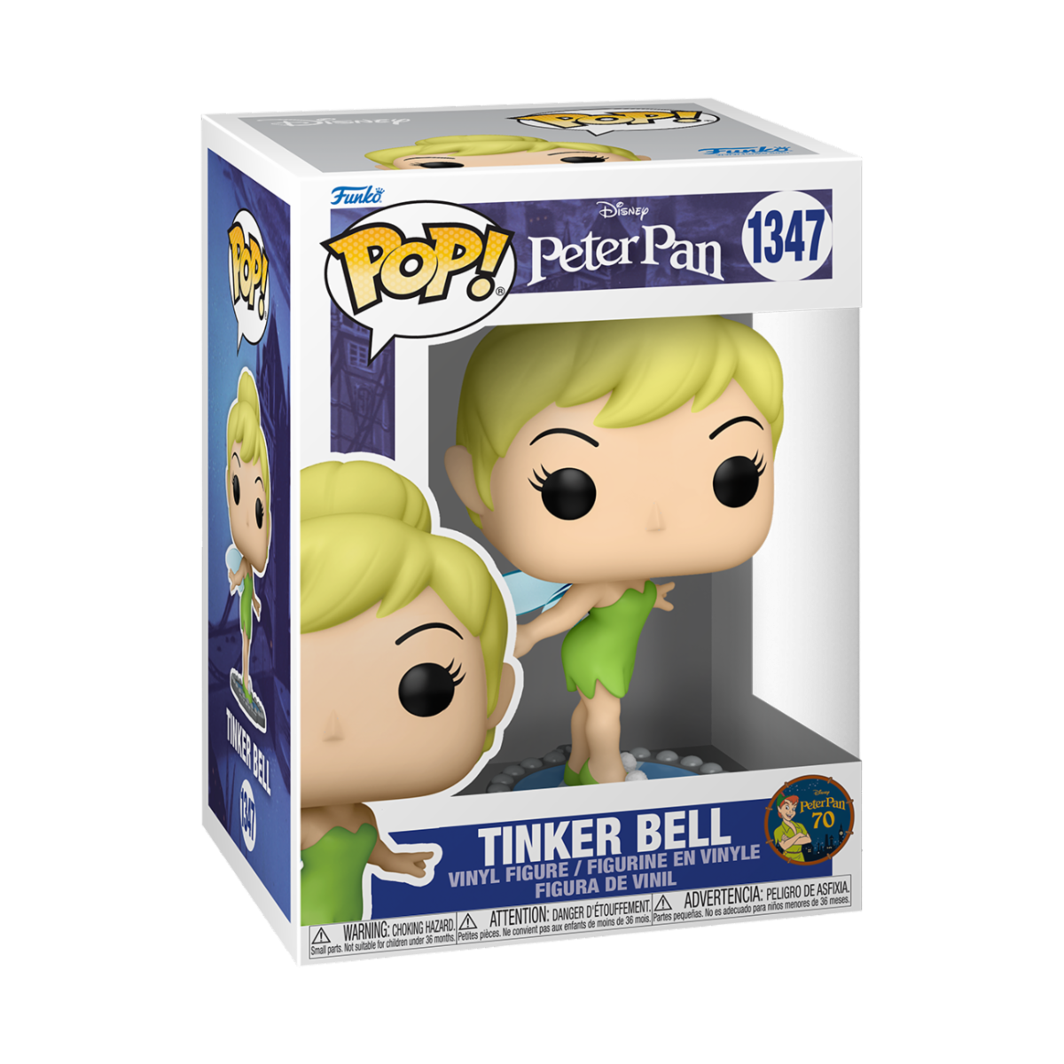 [PRÉ-RESERVA] Peter Pan 70th Anniversary POP! Disney Vinyl Figure Tink on mirror 9 cm