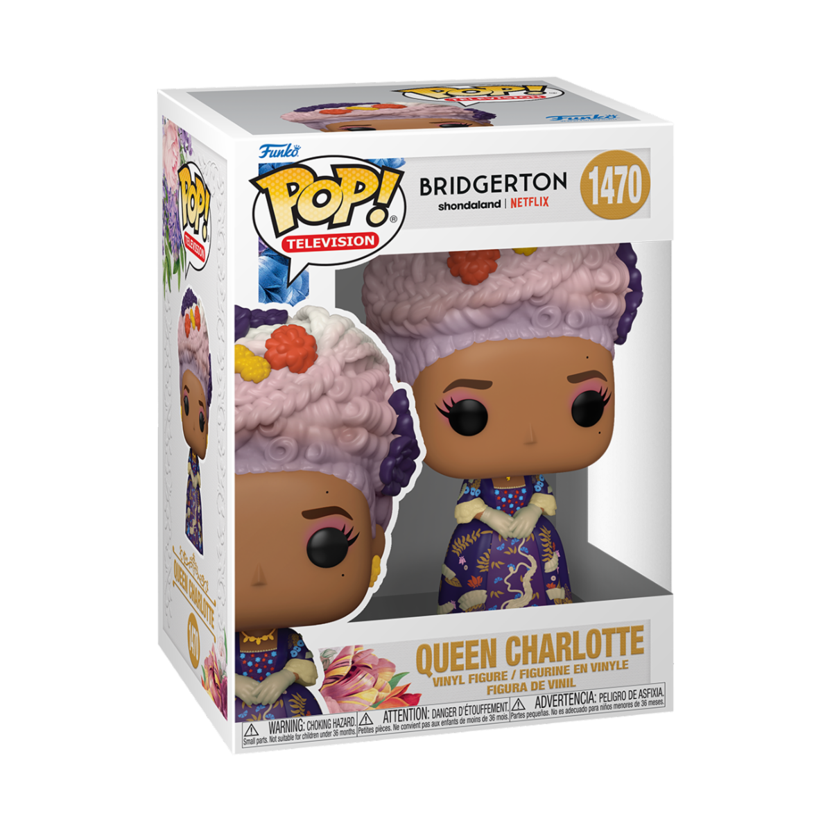Bridgerton POP! TV Vinyl Figure Queen Charlotte 9 cm