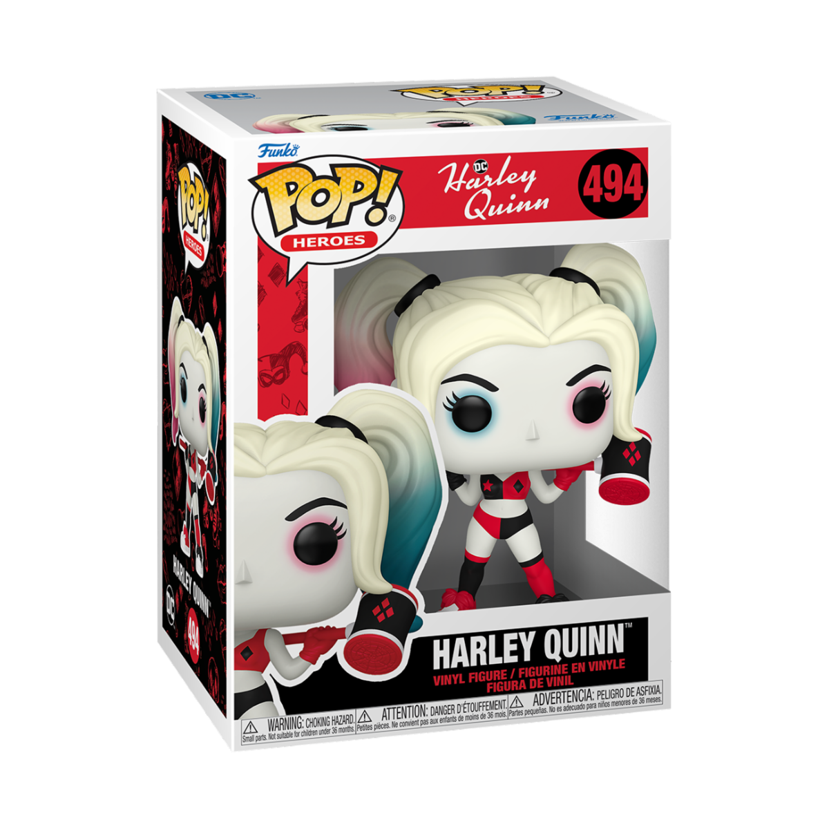 Harley Quinn Animated Series POP! Heroes Vinyl Figure Harley Quinn 9 cm