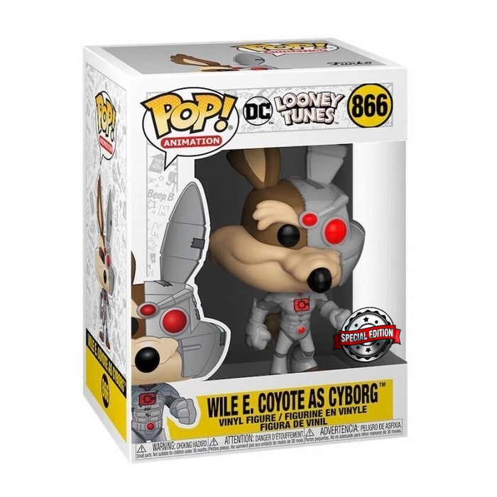 Funko POP! Looney Tunes Coyote as Cyborg