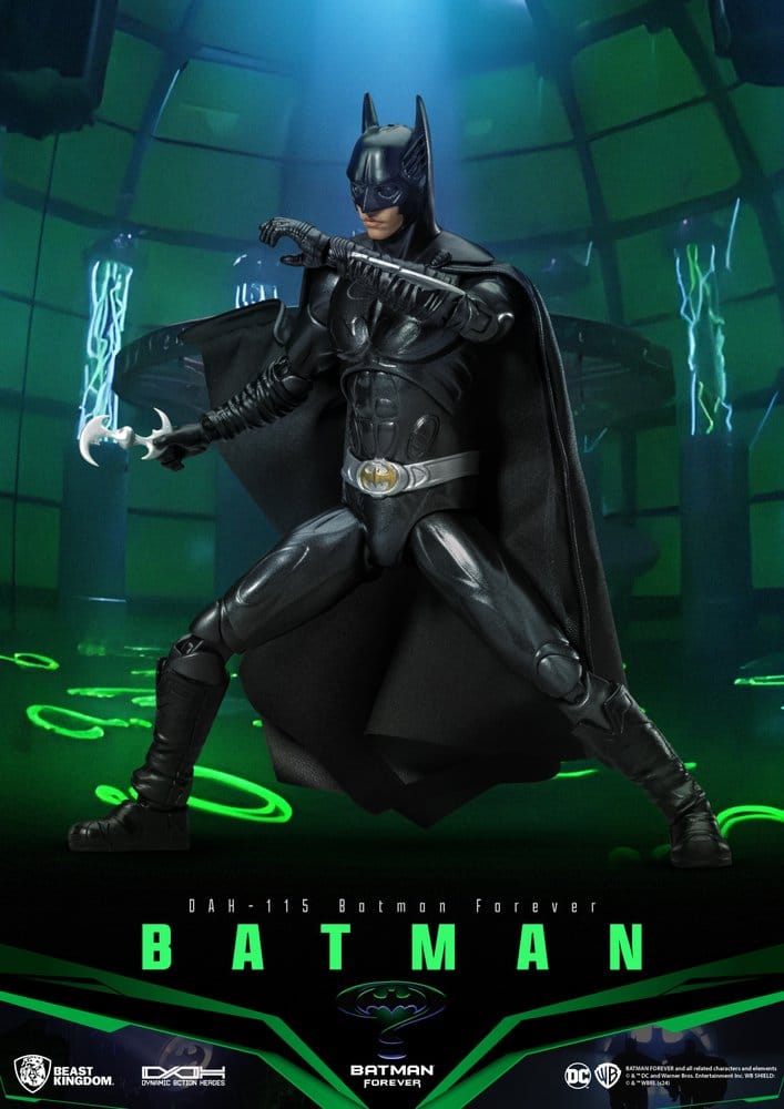 [PRÉ-RESERVA] DC Comics Dynamic 8ction Heroes Action Figure Batman (Batman Forever) 21 cm