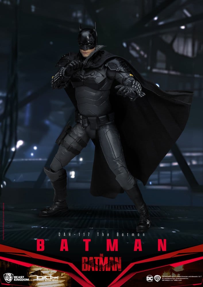 [PRÉ-RESERVA] DC Comics Dynamic 8ction Heroes Action Figure Batman (The Batman) 21 cm