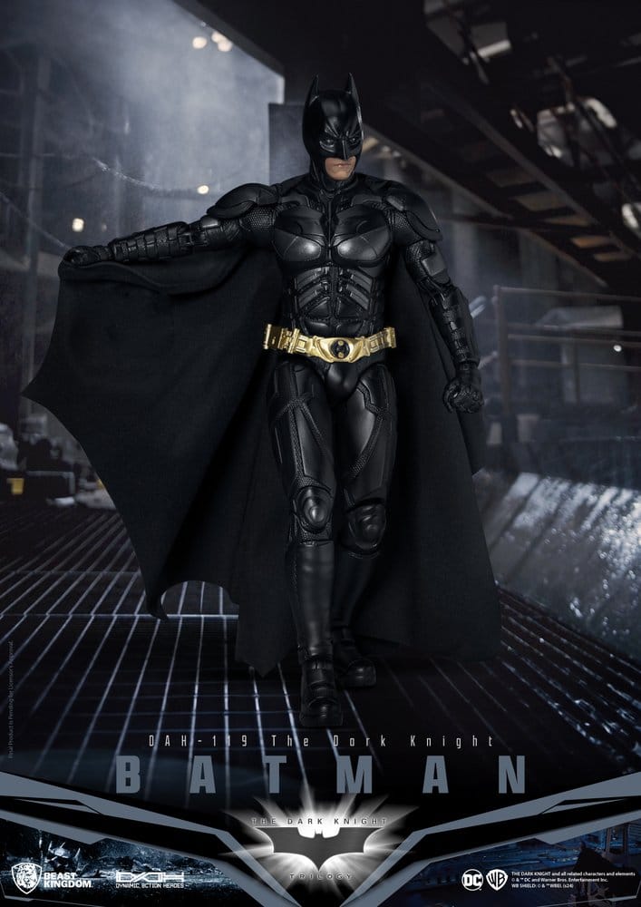 [PRÉ-RESERVA] DC Comics Dynamic 8ction Heroes Action Figure Batman (The Dark Knight) 21 cm