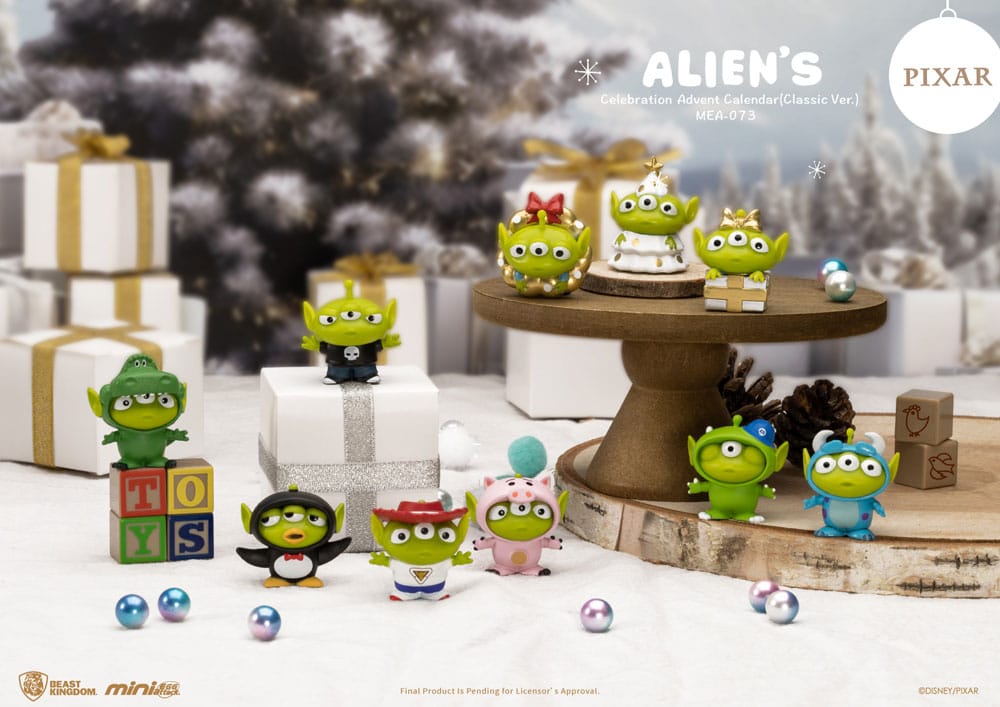 [PRÉ-RESERVA] Toy Story Mini Egg Attack Advent Calendar Alien's celebration