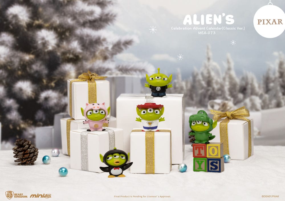 [PRÉ-RESERVA] Toy Story Mini Egg Attack Advent Calendar Alien's celebration