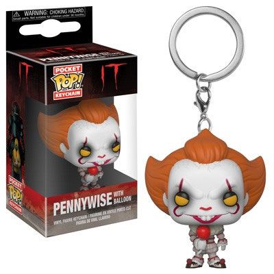[PRÉ-RESERVA] Stephen King's It 2017 Pocket POP! Vinyl Keychain Pennywise with Balloon 4 cm