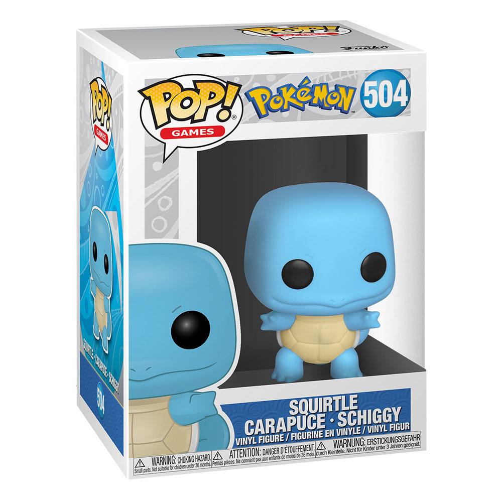 [PRÉ-RESERVA] Funko POP! Pokemon #504 Squirtle