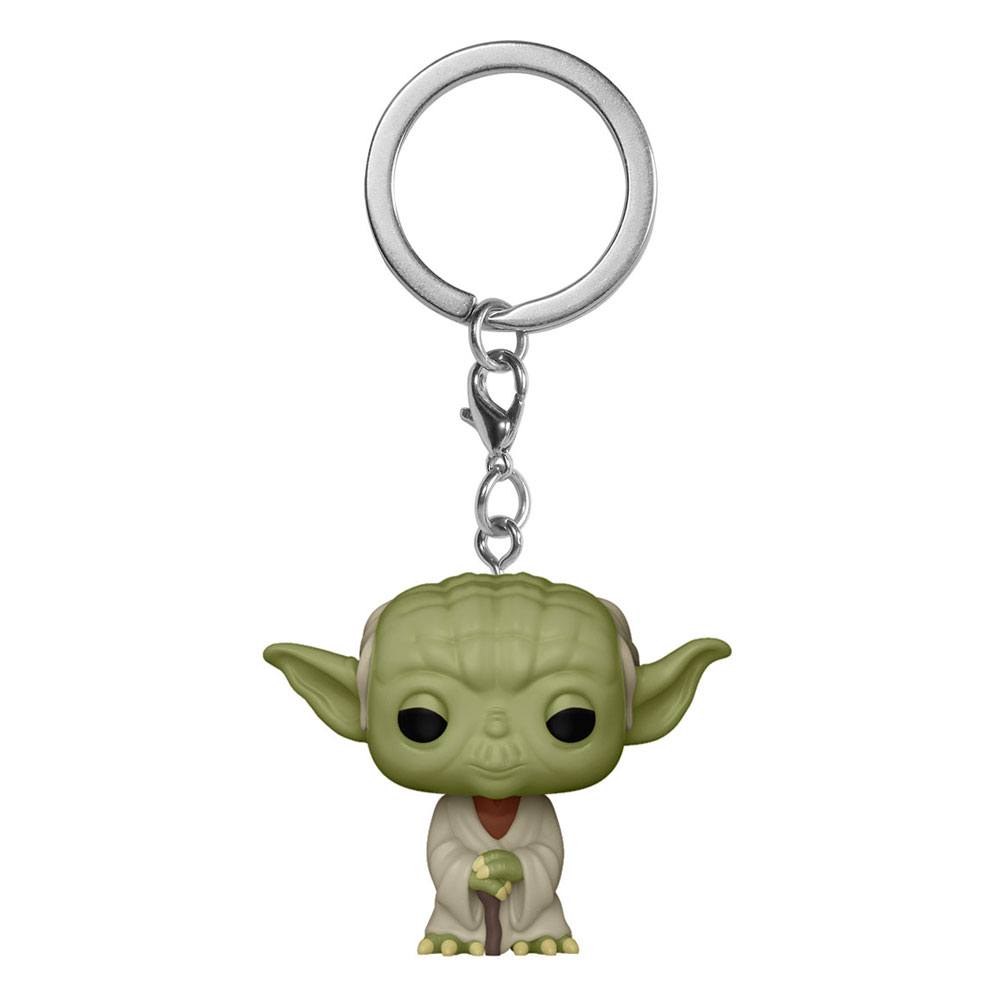 [PRÉ-RESERVA] Star Wars Pocket POP! Vinyl Keychains 4 cm Yoda Display (12)