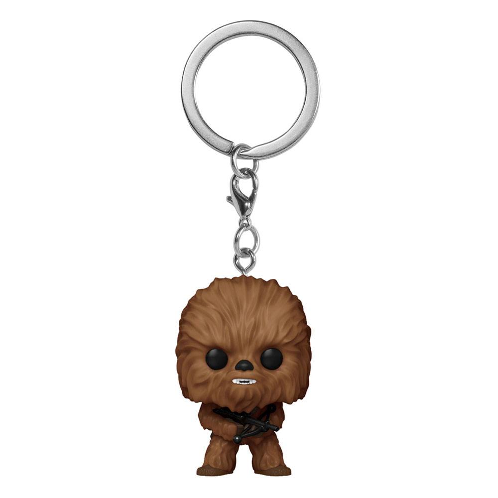 [PRÉ-RESERVA] Star Wars Pocket POP! Vinyl Keychains 4 cm Chewbacca Display (12)