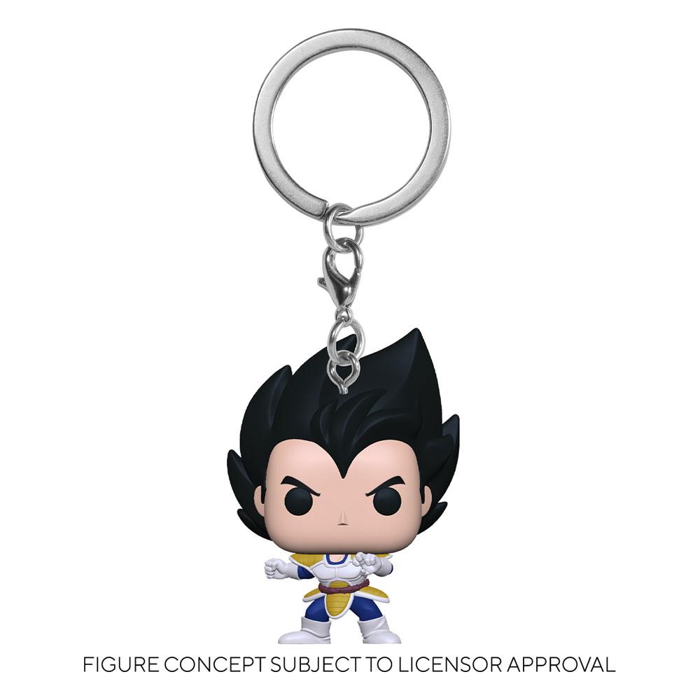 [PRÉ-RESERVA] Dragon Ball Z Pocket POP! Vinyl Keychains 4 cm Vegeta Display (12)