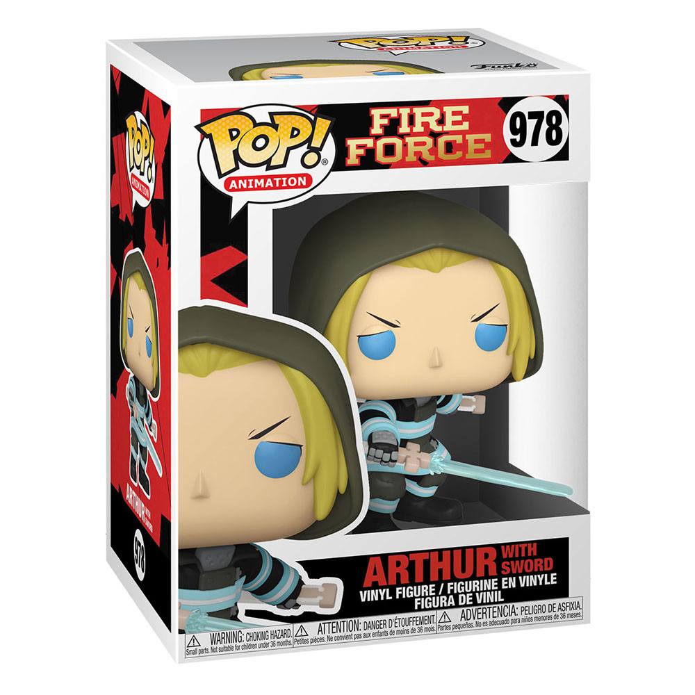 [PRÉ-RESERVA] Fire Force POP! Animation Vinyl Figure Arthur w/Sword 9 cm