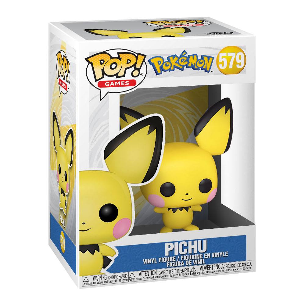 [PRÉ-RESERVA] Pokémon POP! Games Vinyl Figure Pichu (EMEA) 9 cm