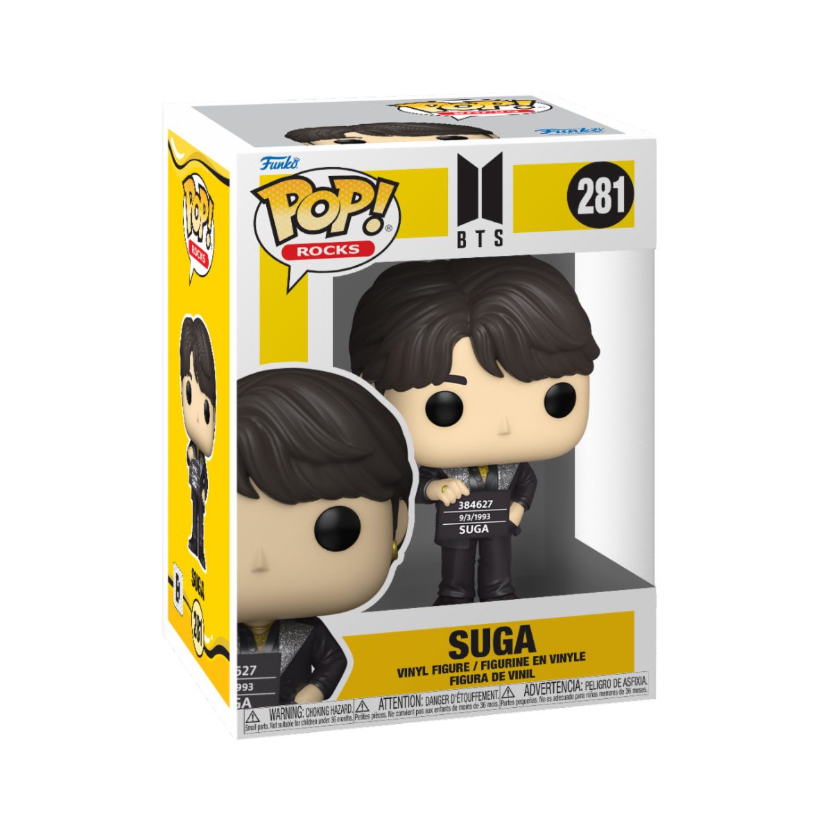 [PRÉ-RESERVA] BTS POP! Rocks Vinyl Figure Butter Suga 9 cm