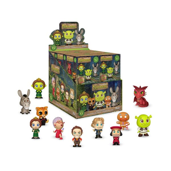 [PRÉ-RESERVA] Shrek Mystery Mini Figures 30th Anniversary 5 cm Display (12)