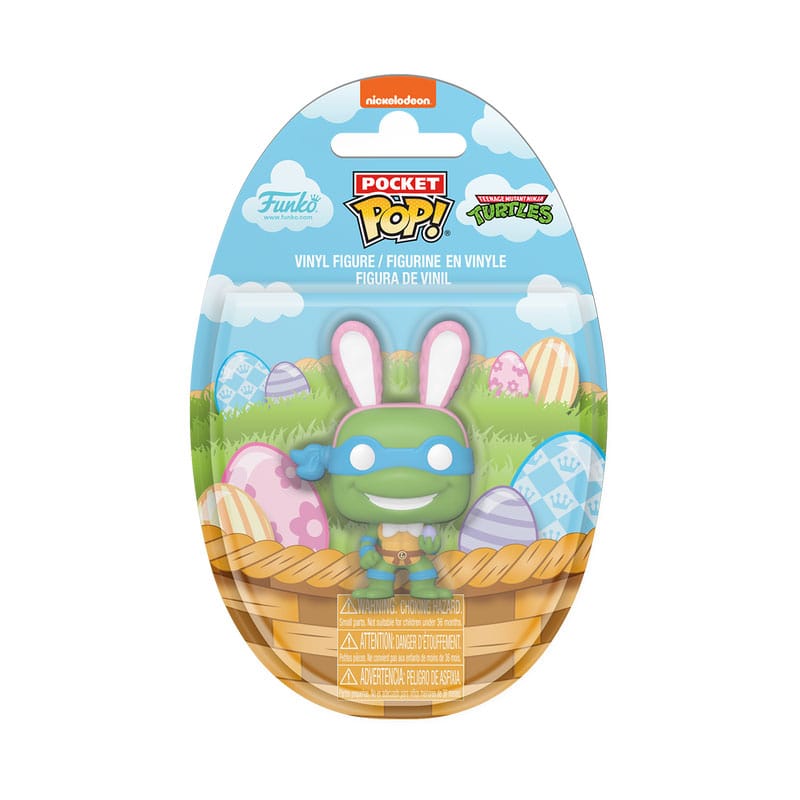 Teenage Mutant Ninja Turtles Pocket POP! Vinyl Figure Easter Leo 4 cm Display (16)