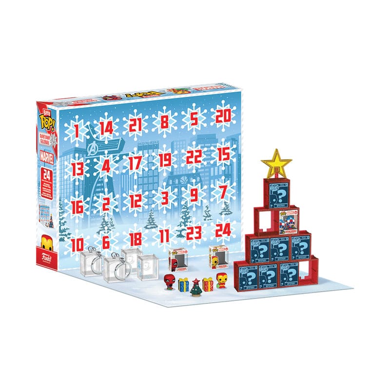 [PRÉ-RESERVA] Marvel Comics Pocket POP! 13 Day Advent Calendar Countdown