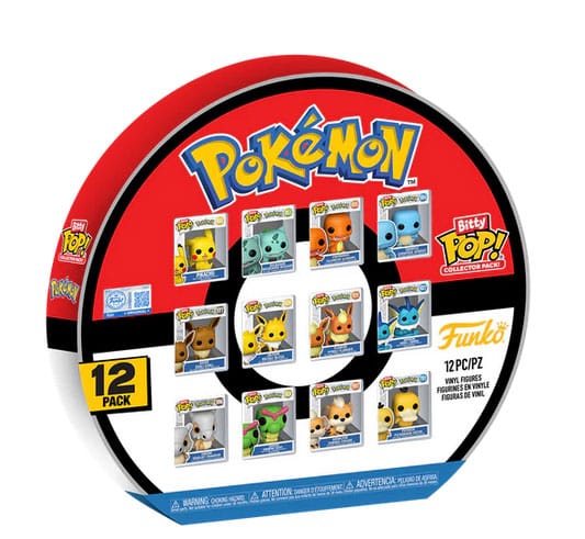 [PRÉ-RESERVA] Pokemon Bitty POP! Vinyl Figure  Multipack 2,5 cm Display (12)