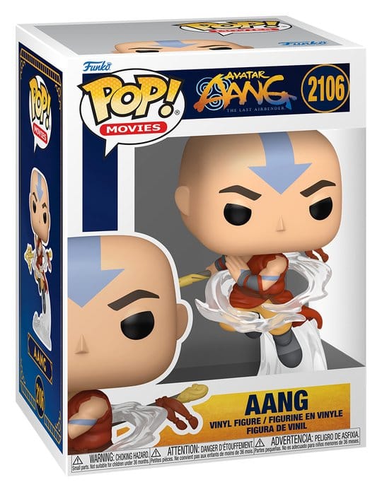 [PRÉ-RESERVA] Aang - TLA Lost Realm POP! Animation Vinyl Figure Aang 9 cm