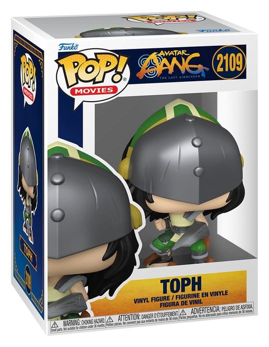 [PRÉ-RESERVA] Aang - TLA Lost Realm POP! Animation Vinyl Figure Toph 9 cm