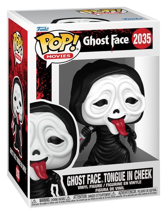 [PRÉ-RESERVA] Funko POP! Scream #2035 Ghost Face with Tongue