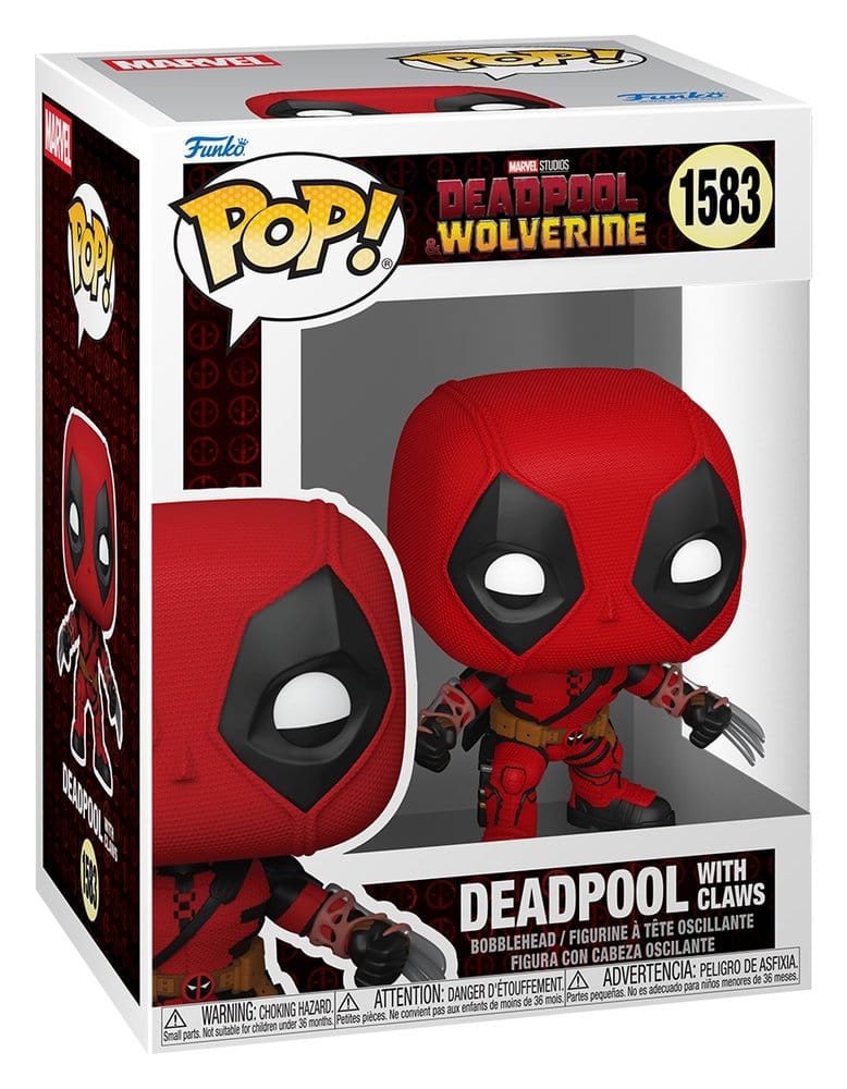 [PRÉ-RESERVA] Deadpool & Wolverine POP! Vinyl Figure Deadpool with Claws 9 cm