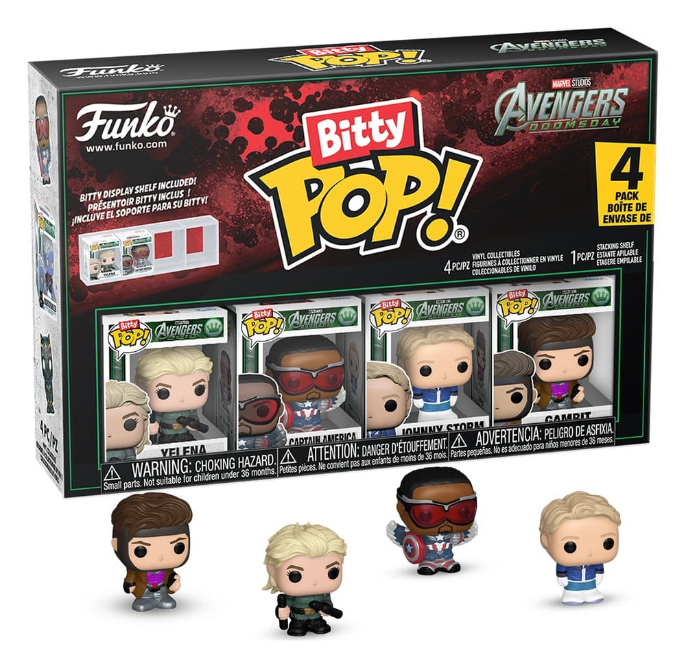 Avengers: Doomsday Bitty POP! Vinyl Figure 4-Pack Series 1 2,5 cm