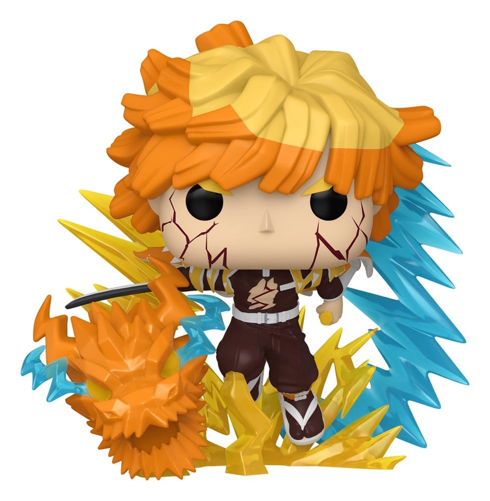 [PRÉ-RESERVA] Demon Slayer: Kimetsu no Yaiba POP! Premium Vinyl Figure Zenitsu with Chase (Glow) 9 cm Assortment (3)