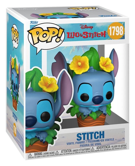 [PRÉ-RESERVA] Lilo & Stitch POP! Premium Vinyl Figure Stitch (Plants) 9 cm