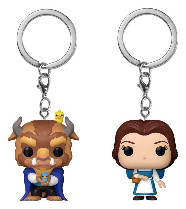 [PRÉ-RESERVA] Beauty and the Beast POP! Vinyl Keychain 2-Pack Belle & Beast 4 cm