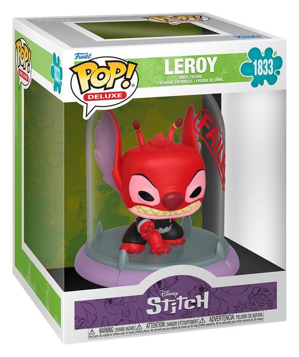 [PRÉ-RESERVA] Lilo & Stitch POP! Deluxe Vinyl Figure Leroy 15 cm