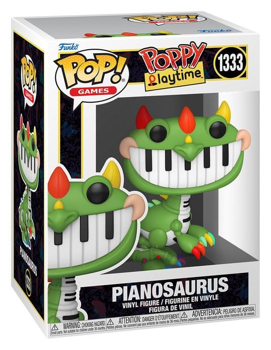 [PRÉ-RESERVA] Poppy Playtime POP! Games Vinyl Figure Pianasaurus 9 cm