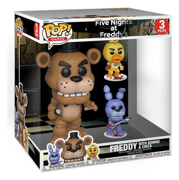 [PRÉ-RESERVA] Five Nights at Freddy's POP! Vinyl Jumbo&Buddy Figure 25 cm