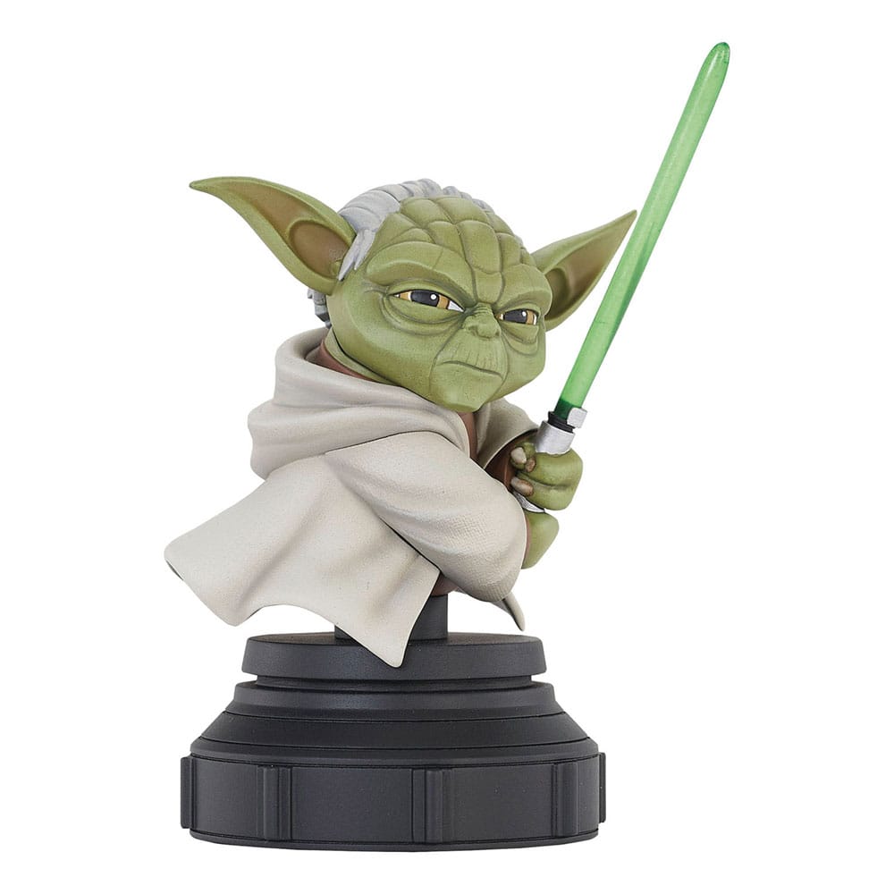 [PRÉ-RESERVA] Star Wars The Clone Wars Bust 1/7 Yoda 13 cm