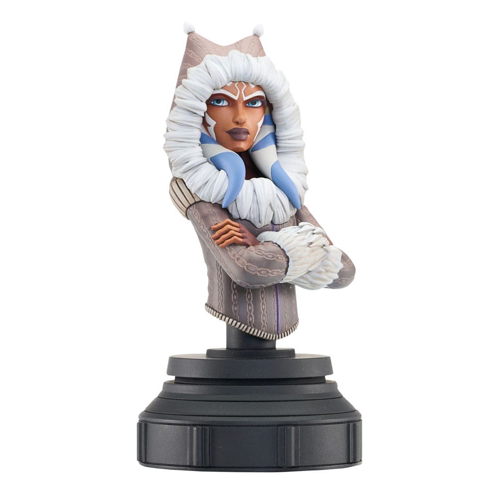 [PRÉ-RESERVA] Star Wars: The Clone Wars Bust Ahsoka Tano (Ilum) 13 cm
